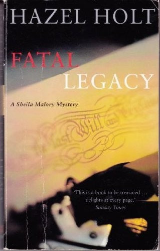 Fatal Legacy by Hazel Holt