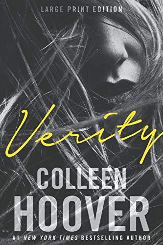 Verity, Large Print Edition by Colleen Hoover