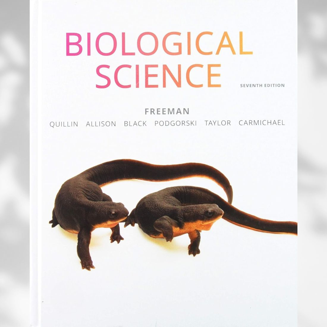 Biological Science 7th Edition by Freeman, Quillin, Allison & Black et al. (2019)
