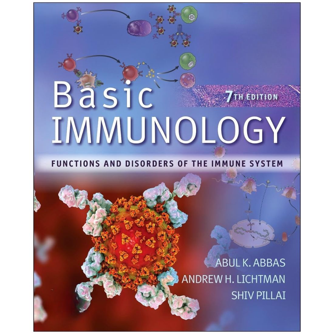 Basic Immunology Functions and Disorders of the Immune System 7th Edition by Abbas, Lichtman & Pillai (2023)
