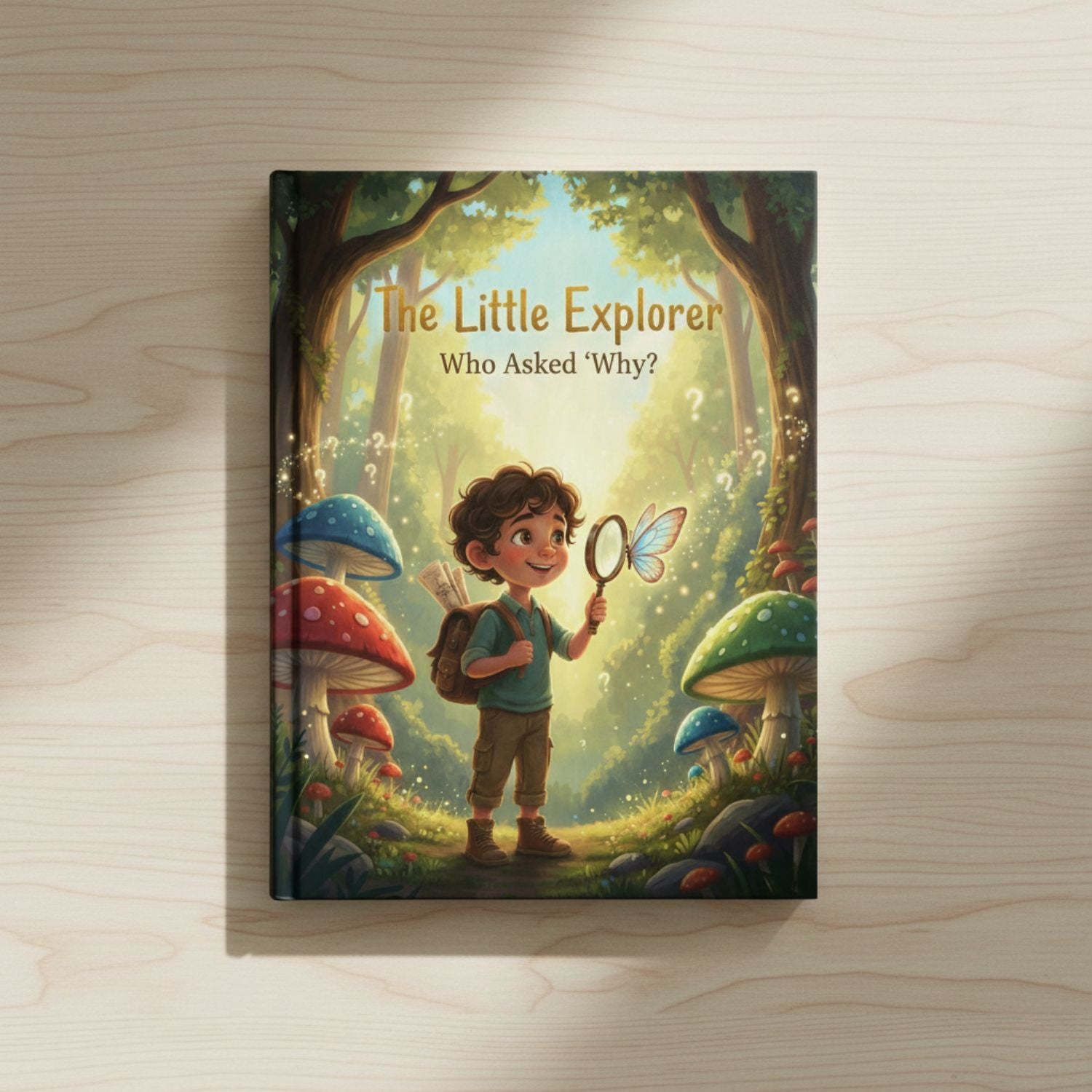 The Little Explorer Who Asked Why? Kids Adventure Storybook Hardcover