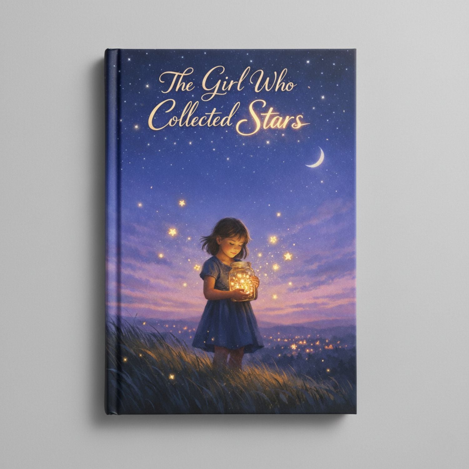 The Girl Who Collected Stars Hardcover Bedtime Story Book for Kids