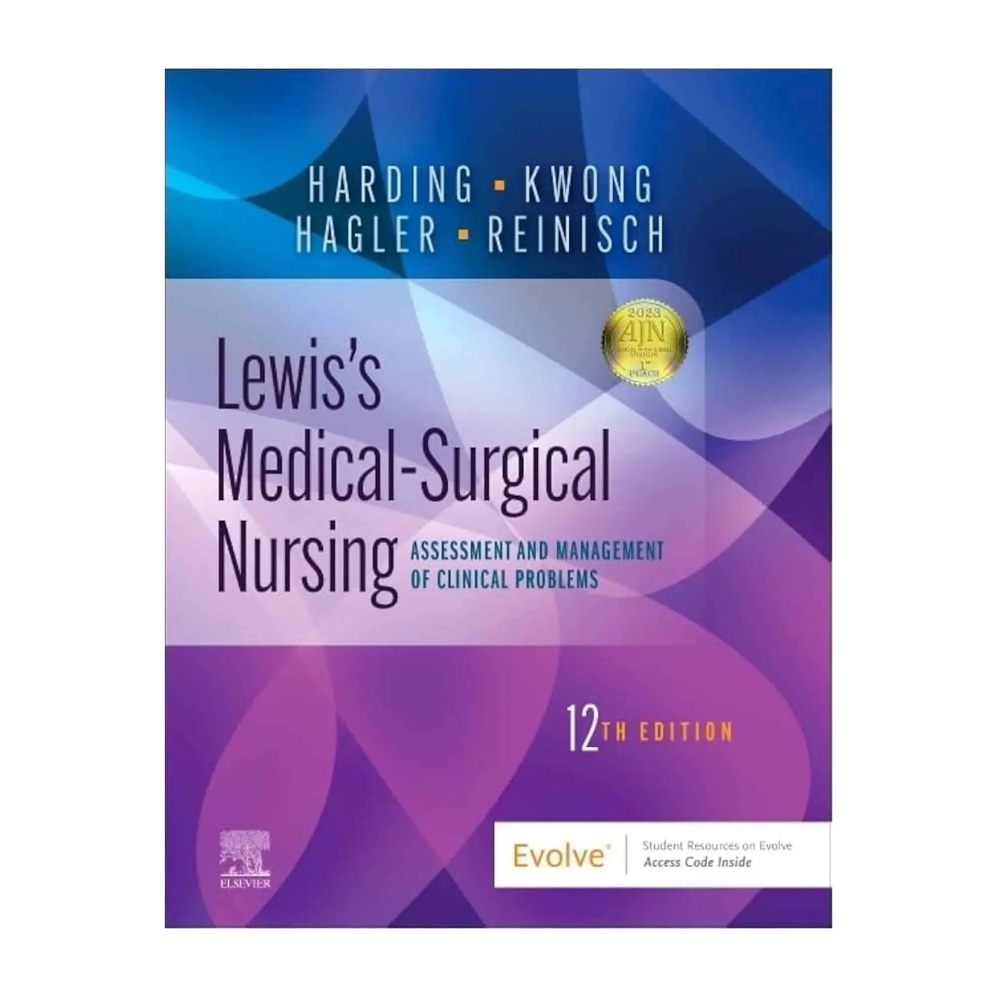 Lewis's Medical Surgical Nursing 12th Edition by Harding, Kwong, Hagler & Reinisch (2022)