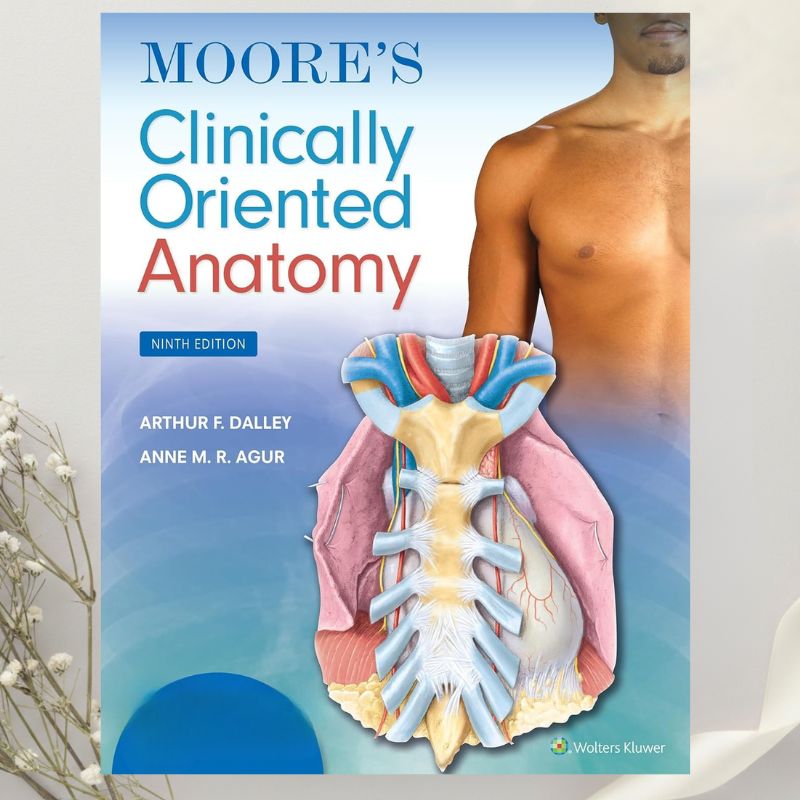 Moore's Clinically Oriented Anatomy 9th Edition by Arthur F. Dalley & Anne M. R. Agur (2023)